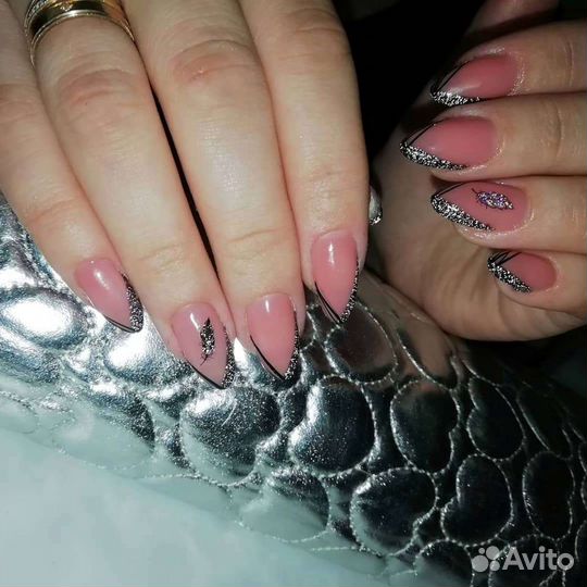 Маникюр, наращивание, педикюр, покрытие гель лаком