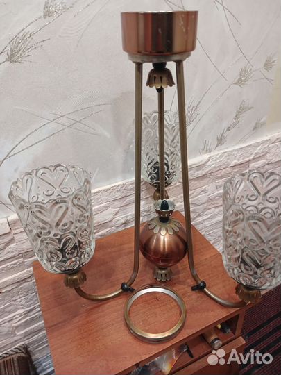 Люстра потолочная бу СССР