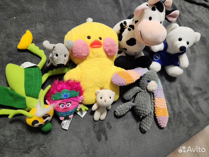 Мягкие игрушки пакетом