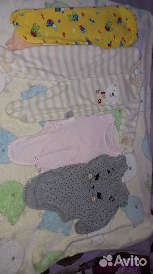 Вещи пакетом на девочку с 4 до 7 месяцев