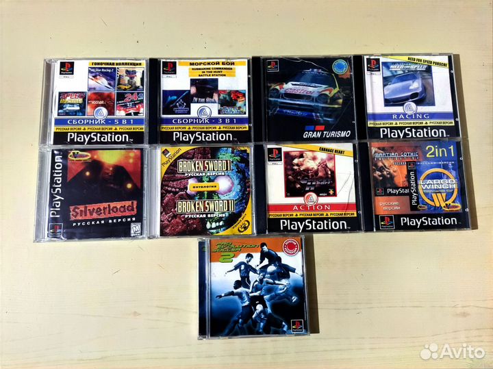 Игры на ps1 и Sega