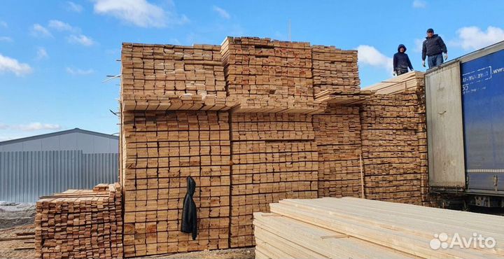 Обрезная доска 25х100 мм ГОСТ