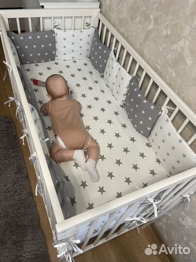 Бортики в детскую кроватку