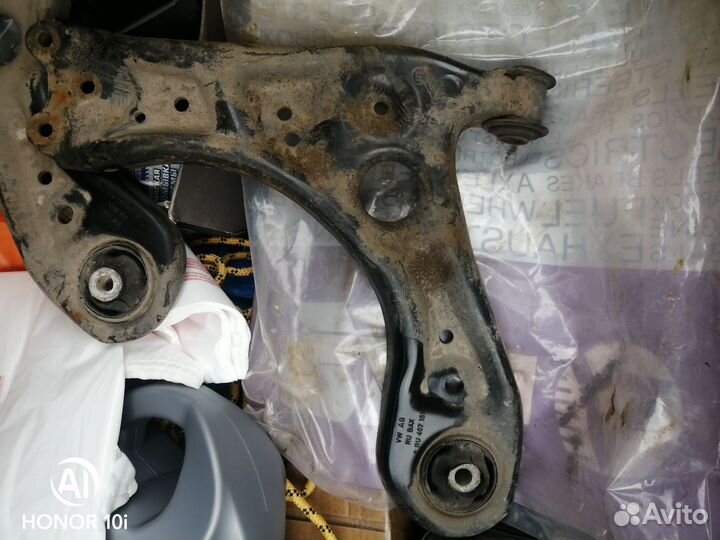 Рычаги переднии на фольксваген поло седан