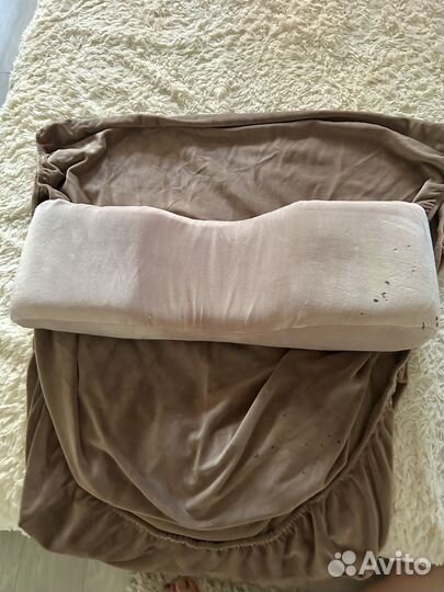 Подушка + чехол на кушетку лэшмейкера