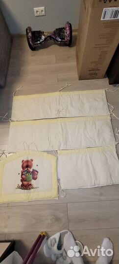 Бортики в кроватку