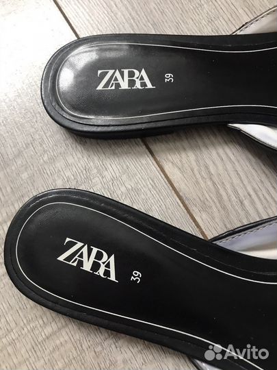 Мюли Zara 38р