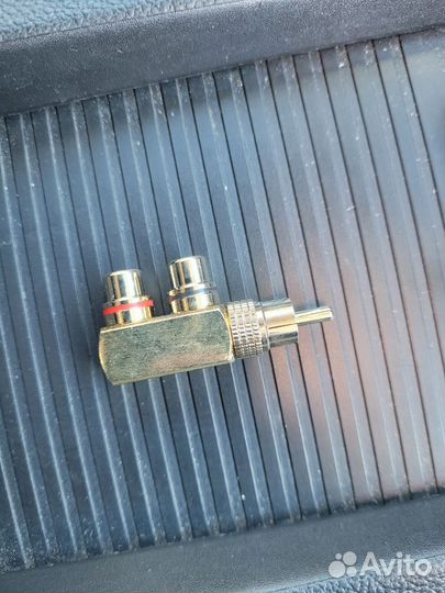 Межблочный кабель rca Y-конектор