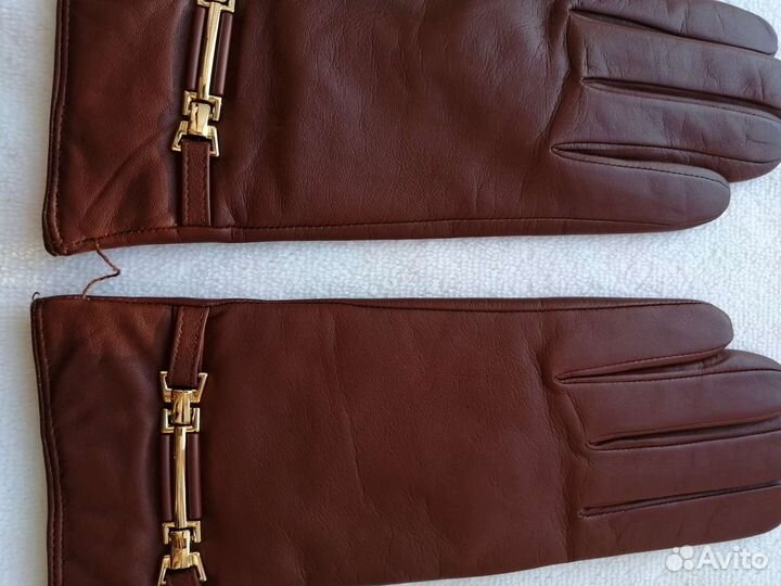 Перчатки кожаные 