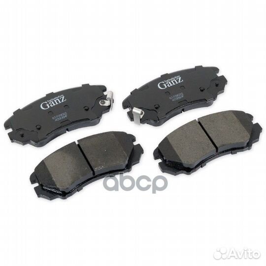 Колодки тормозные дисковые передние hyundai