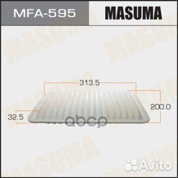 Фильтр воздушный mfa595 Masuma