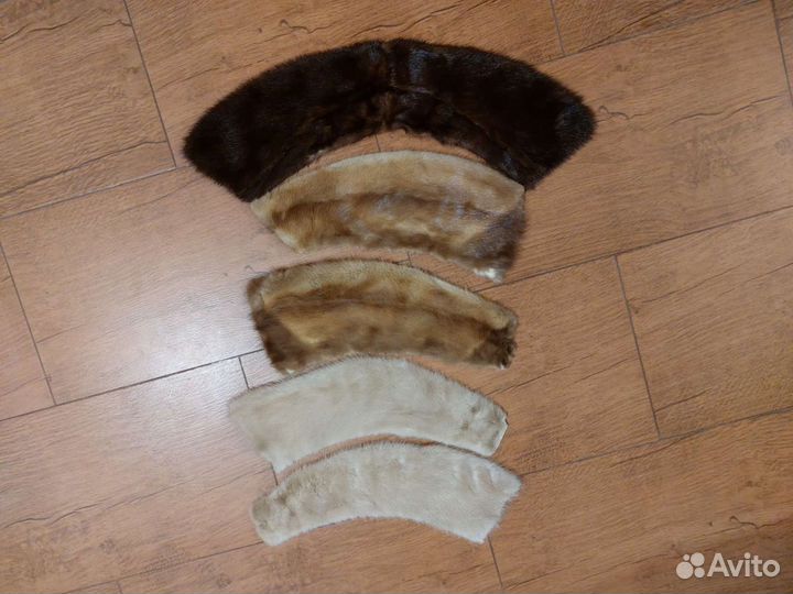 Воротники из натурального меха