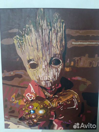 Картина по номерам Грут