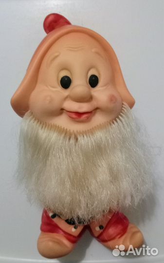 Резиновые игрушки СССР (гном, Карлсон, Куклачев)
