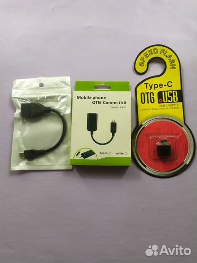 OTG кабели для телефонов планшетов с Android, Ipho