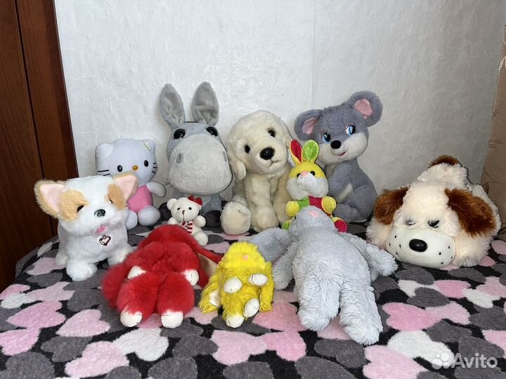 Мягкие игрушки пакетом