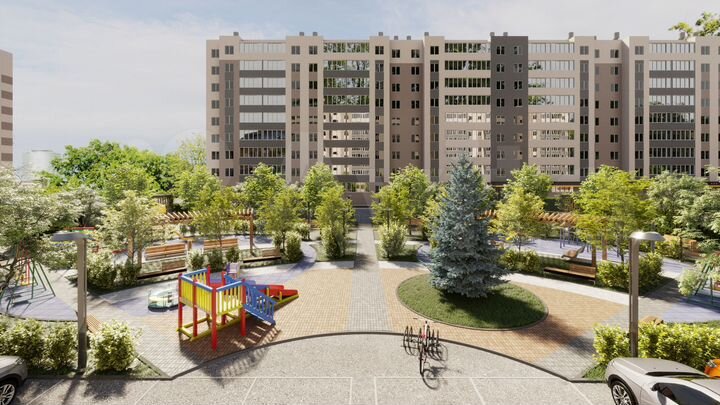 1-к. квартира, 44,1 м², 5/9 эт.