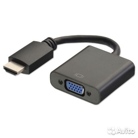 Адаптер-переходник hdmi к VGA. hdmi to vga