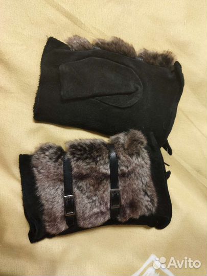 Варежки без пальцев