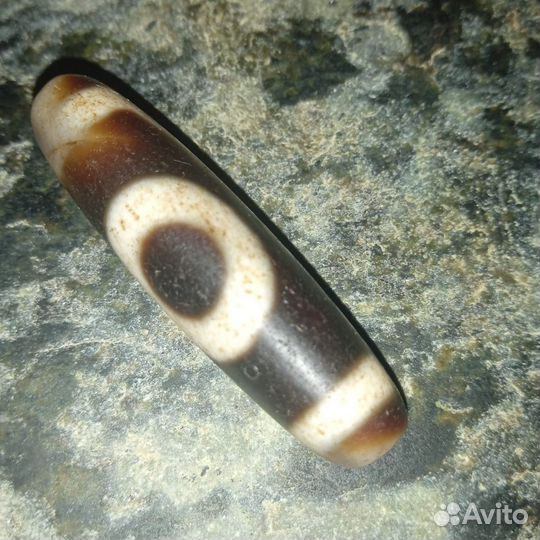 Старая Бусина Дзи 1-глаз и Горный Пик