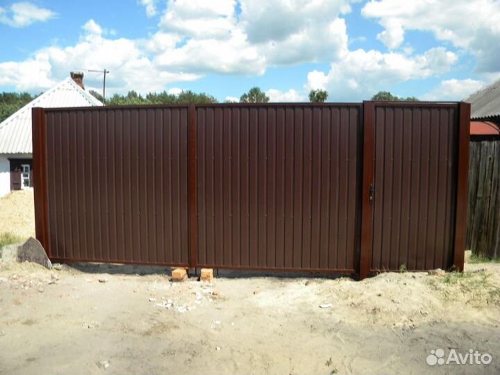 Заборы. Ворота. Калитка. Навесы