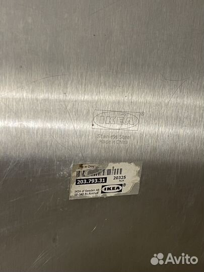 Хлебница IKEA из нержавейки