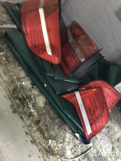 Задние фонари BMW X6 e71 до Рестайл