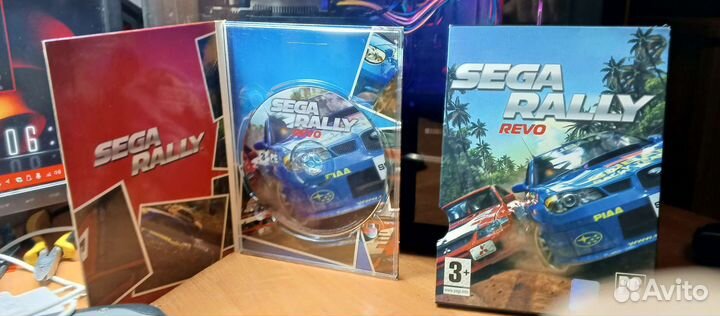 Sega Rally(Игра на диске,На пк)