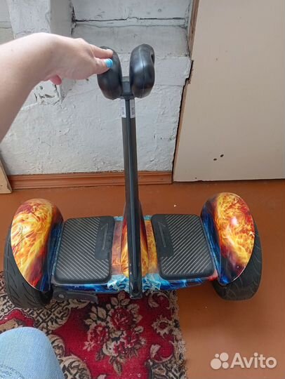 Гироскутер с ручкой бу