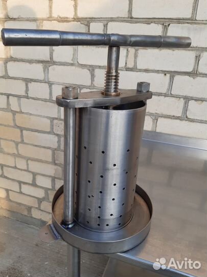 Пресс для винограда из нержавейки