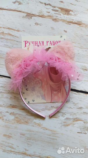 Ободок с ушками