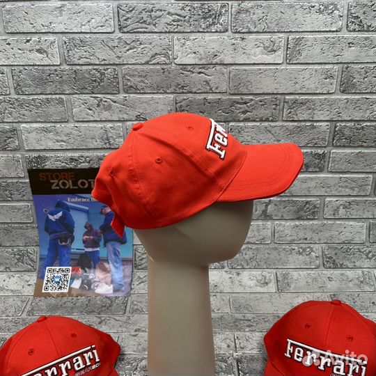 Официальная Кепка Ferrari GearBox Strapback Hat