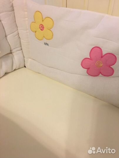 Новый бортик (бампер) в детскую кроватку