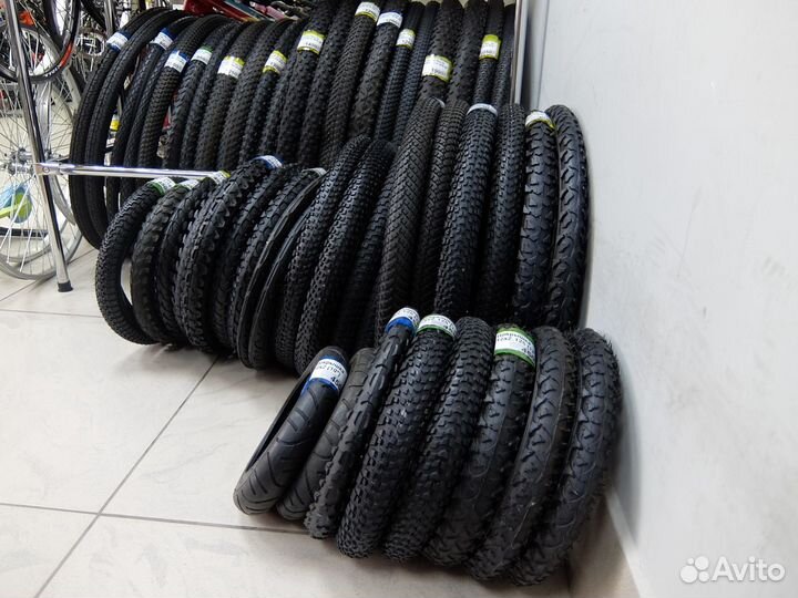 Покрышки на велосипед, разные размеры