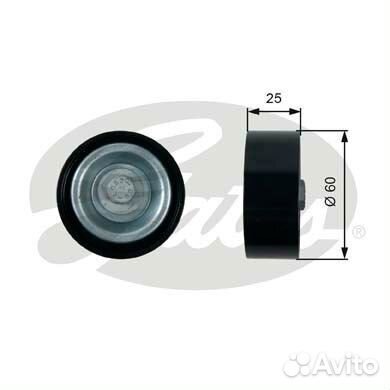 Ролик ремня приводного renault logan/sandero 09