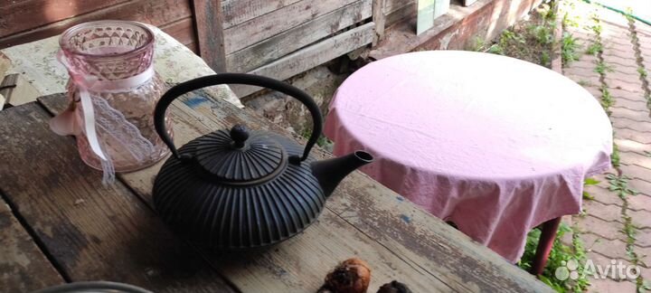 Заварочный чайник чугунный