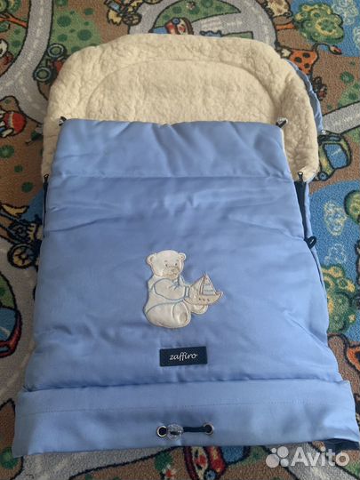 Конверт зимний из овечьей шерсти Womar Zaffiro