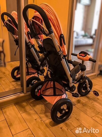 Велосипед-коляска Moby Kids Stroller trike