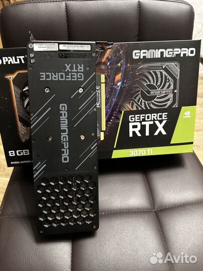 Видеокарта rtx 3070 ti palit gaming pro 8gb