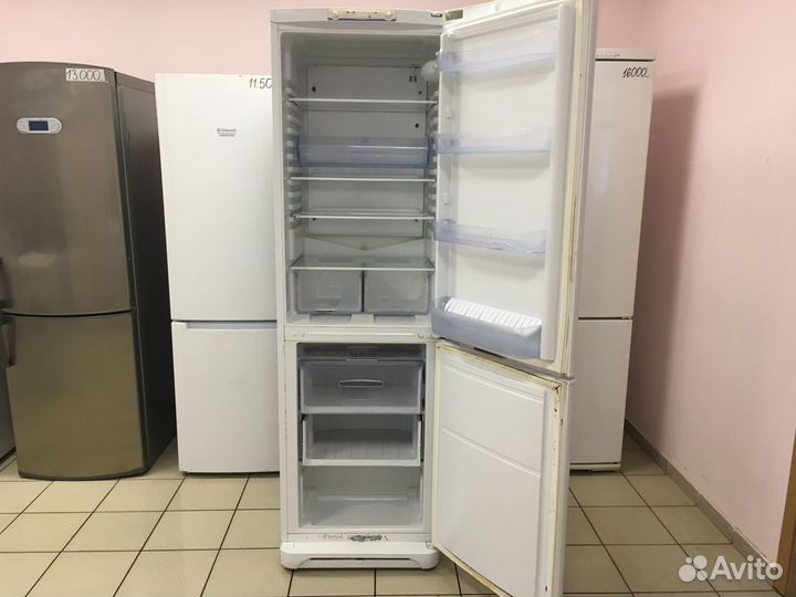 Холодильник бу indesit на гарантии 1год