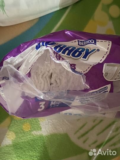 Трусики подгузники для малышей весом 5-9 кг