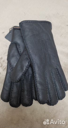 Перчатки из овчины натуральная кожа и мех