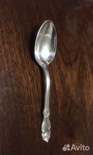 Чайные ложки мельхиор серебрение