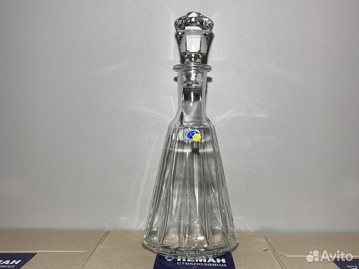 Хрустальный графин + рюмки. Лафитник 0,7 л