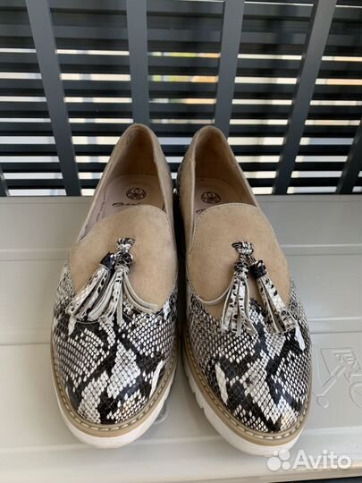 Лоферы женские 37 размер Эконика