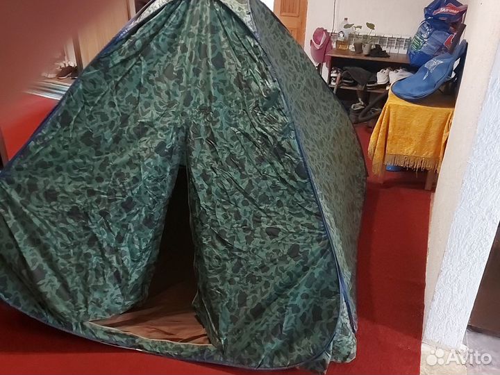 Палатка автоматическая 2 х местная бу. Бронь