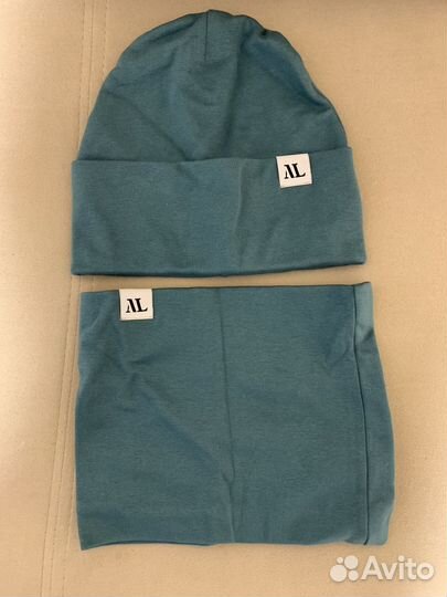 Комплект шапка и снуд для мальчика