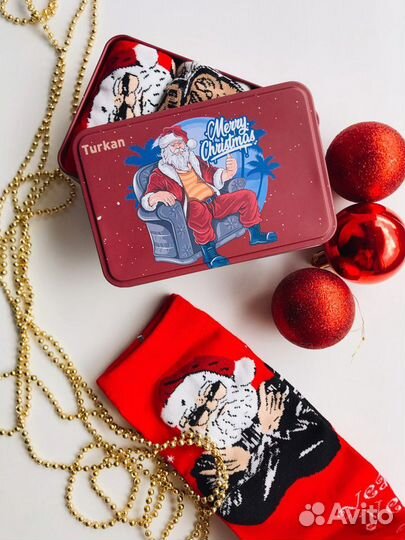 Мужские носки подарочные