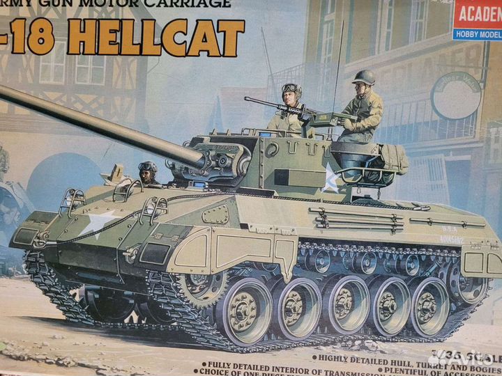 Модель сау М18, 1/35, академи