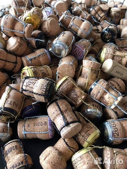 Только от 100шт Корковые пробки от игристого вина